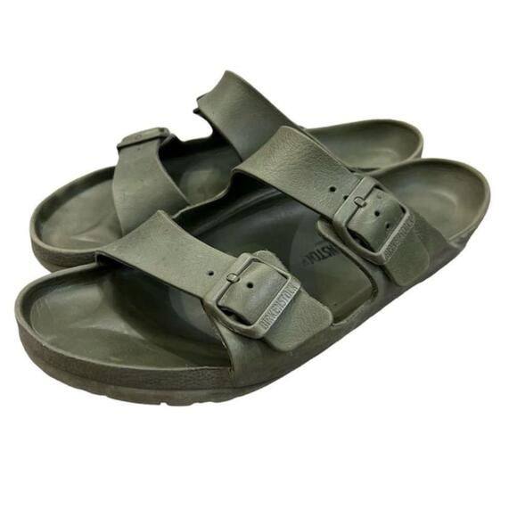 Birkenstock Other - Birkenstock Arizona Essentials EVA Kahki sandals 11 285